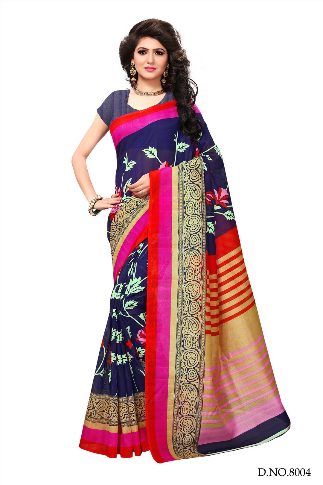 New Bhagalpuri Fancy Sarees