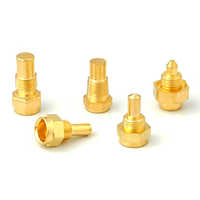 Gold Brass Precision Turned Parts