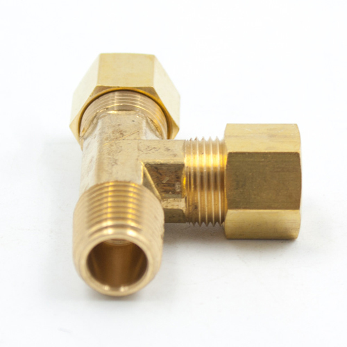 Reducing Flare Brass Tee