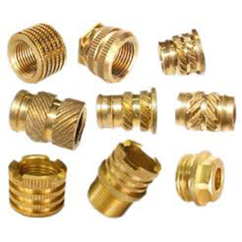 Round Brass Moulding Inserts