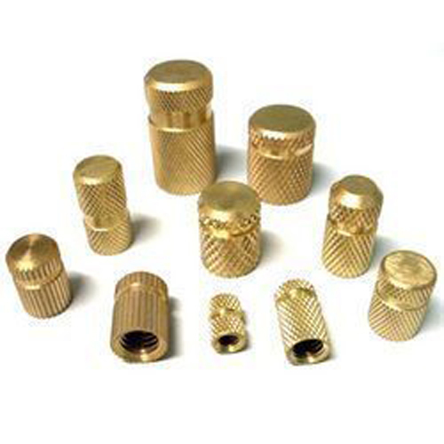 Round Industrial Brass Plastic Moulding