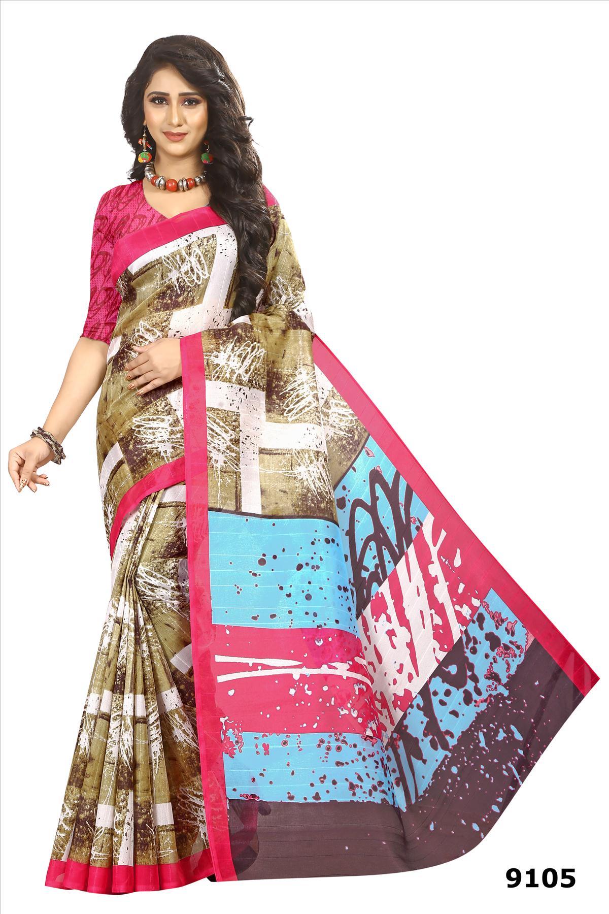 Fancy Bhagalpuri Sarees