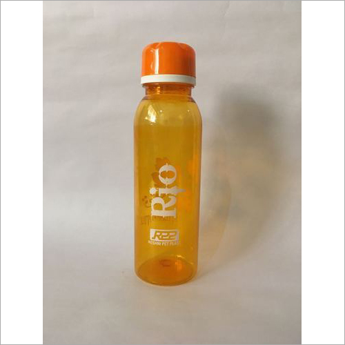 Orange Designer Pet Bottle