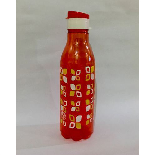 Leaves Printed Plastic Pet Bottle
