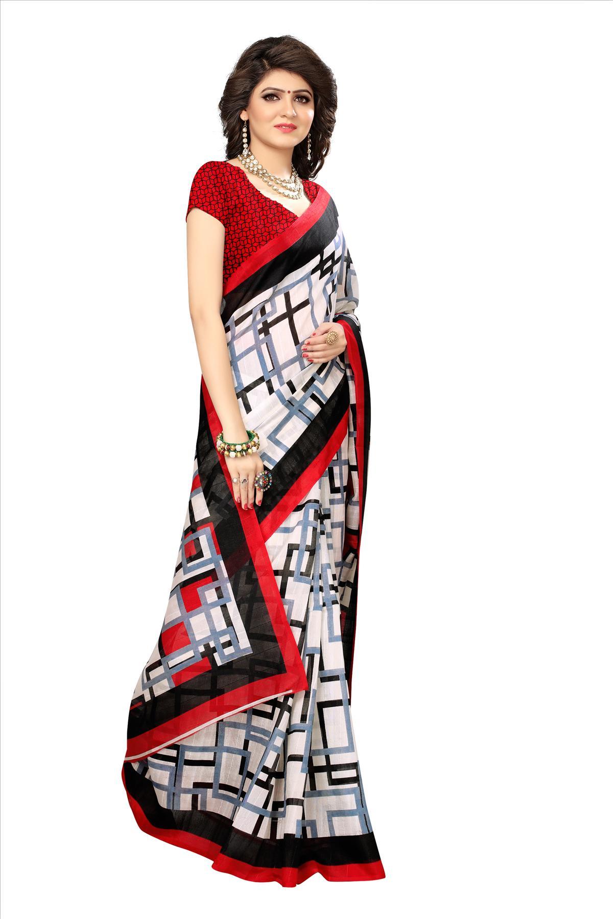 Designer Bhagalpuri Fancy Sarees