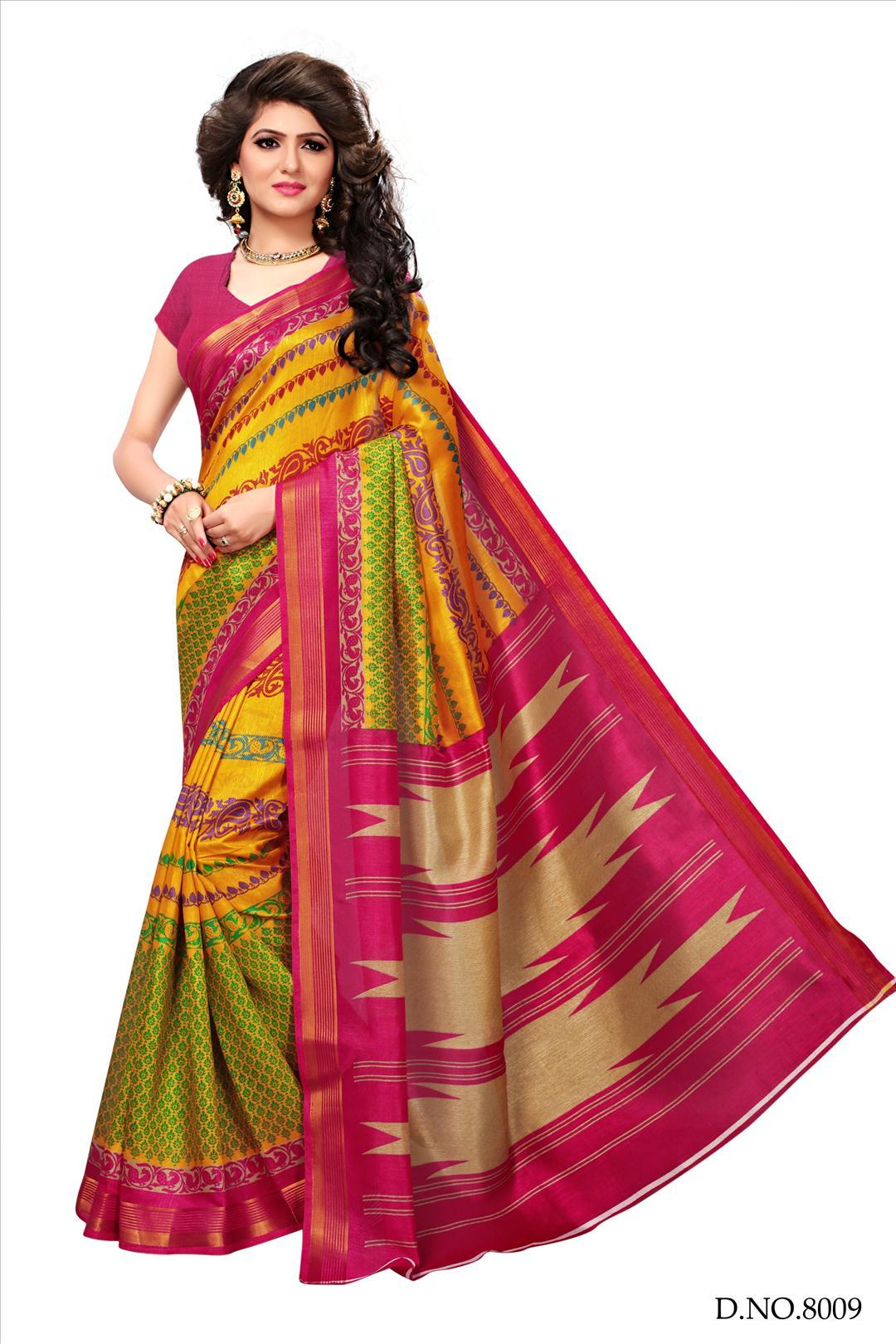 New Fancy Bhagalpuri  Sarees