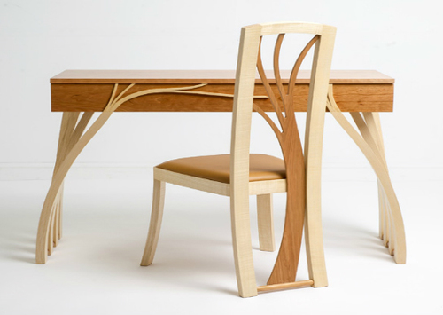 Mat Finish Custom Made Table Chair