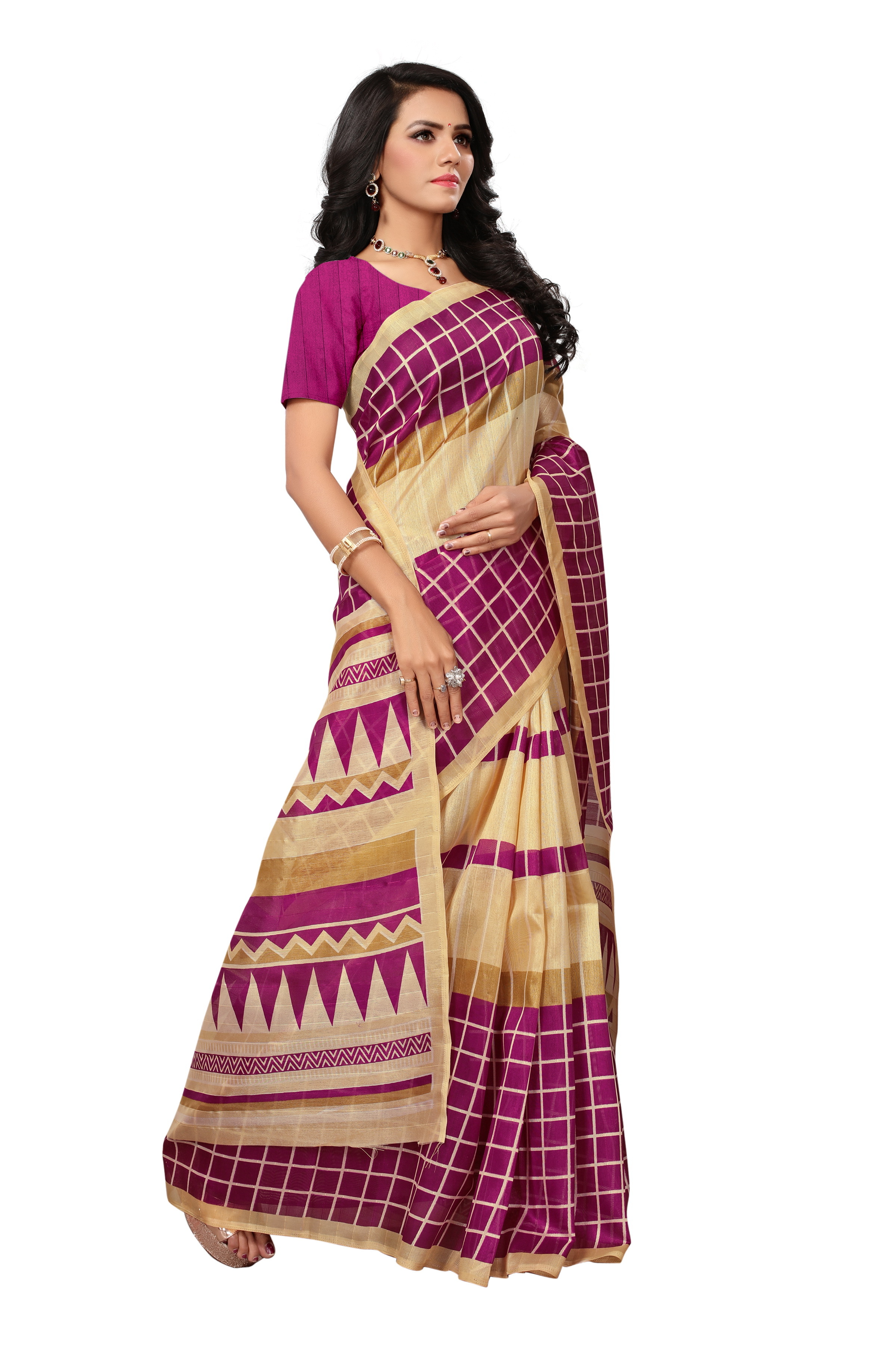 Bhagalpuri Fancy Pure Silk Sarees