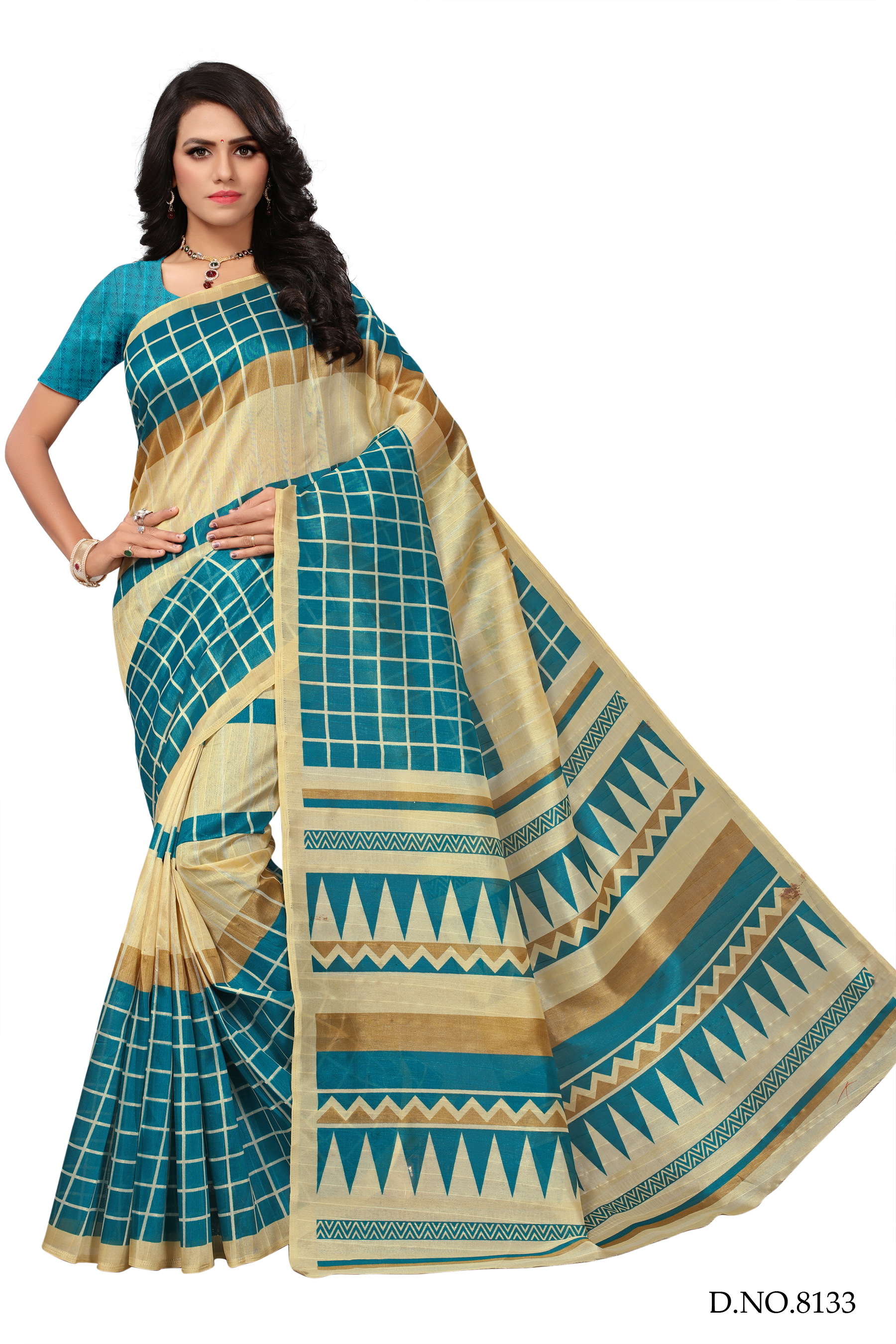 Bhagalpuri Fancy Pure Silk Sarees