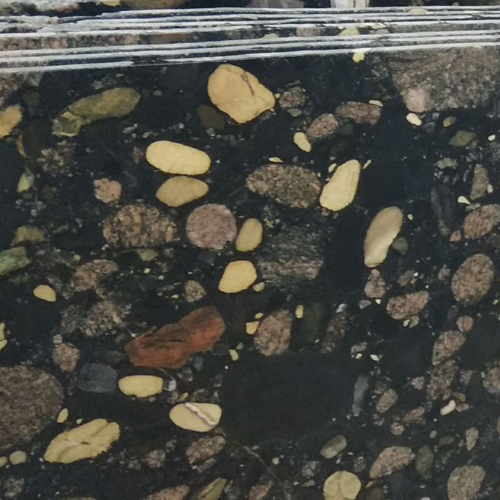 Polished Black Granite