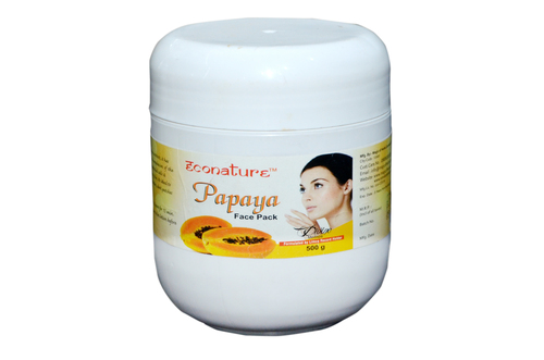 Papaya Face Pack - Cream Formula | Moisturizing for All Skin Types Store in Cool Place