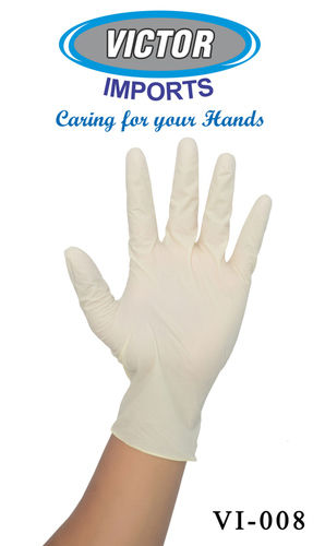 White Powder Free Glove