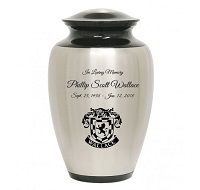 Family Crest Custom Cremation Urn