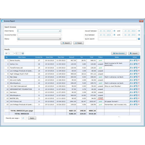 Online Billing Software