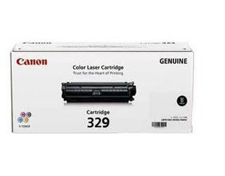 canon black toner cartridge(329)