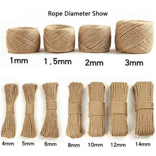 Jute Manila Natural Rope Rope Width: 6-12 Millimeter (Mm)