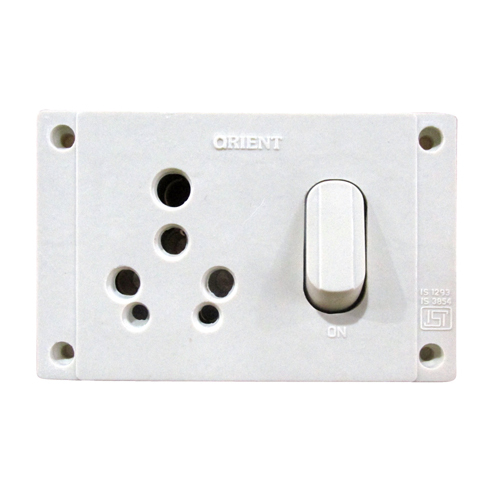 1 Way Switch And Socket Plate