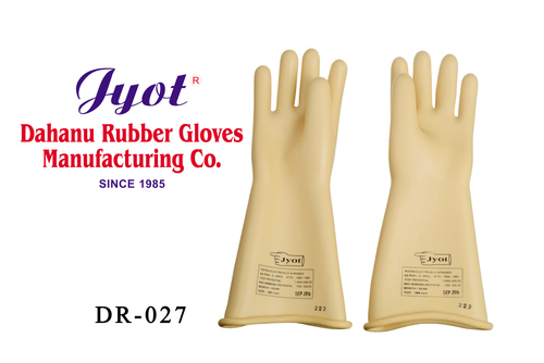 Electrical Rubber Hand Gloves