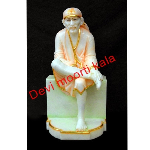 God Sai Baba Marble Moorti