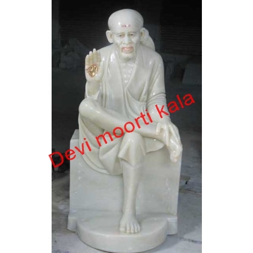 Marble Sai Baba Moorti