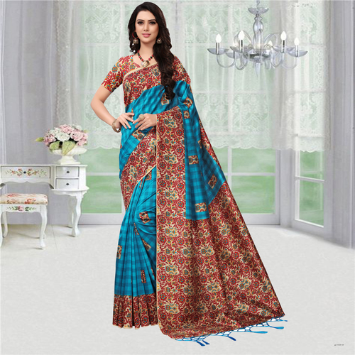 Printed Exclusive Silk Saree