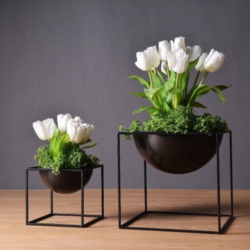 Iron Planter By Brassworld India