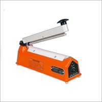 Hand Sealer Machine - Metal, 20x10x8 Cm, Orange | Cost-effective, Durable, Portable Design, Efficient Sealing, Easy To Use, Reliable, 1kg