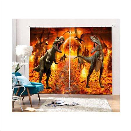 Dynasor Printed Curtains