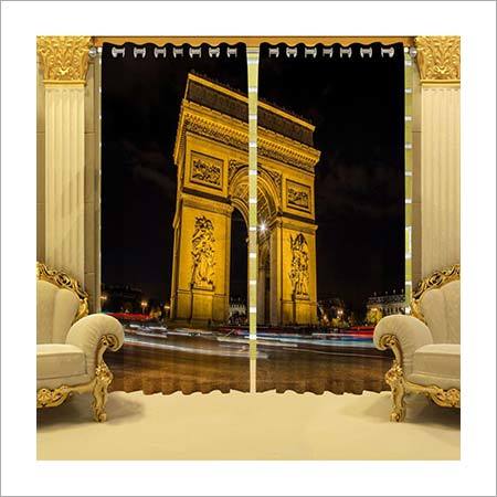 India Gate Printed Curtains