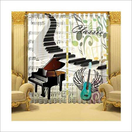Instrument Printed Curtains
