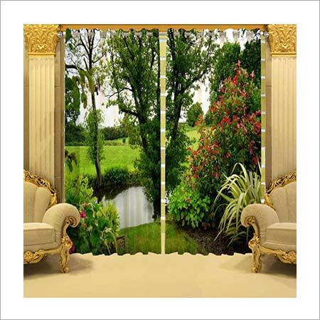 Nature Printed Curtains