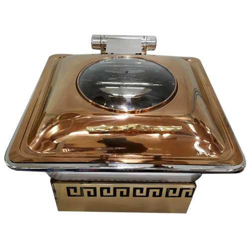 Brass Chafing Dish With Lid