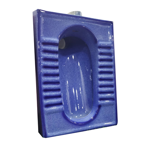 Blue Indian Toilet Seat