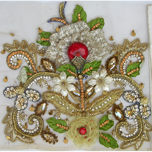 Zari Aplique Work