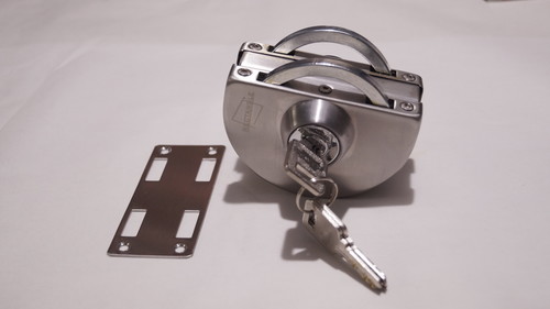 Glass door lock D type