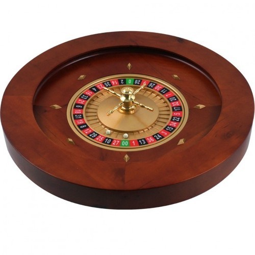 Casino Grade Deluxe Wooden Roulette Wheel