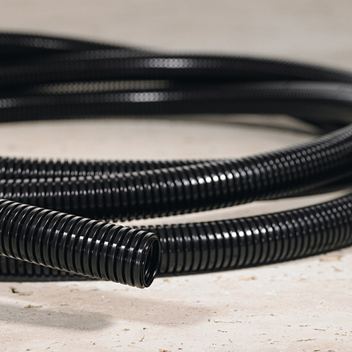 Polyamide Flexible Conduit Pipe - Nylon Material, Black Color | Premium Quality and Innovative Design