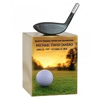 Sunset Golf Club Memorial Urn