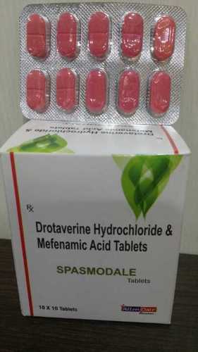 Spasmodale Tablets Application: For Internal Medicine