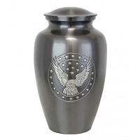 American Eagle Gun Metal Urn