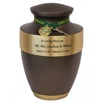 Gorgious Army Master Brass Urn