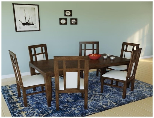 Wood Cafeteria Table Set