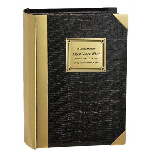 Book Memorial Cremation Urn