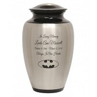 Musically Inclined Pewter Urn
