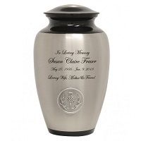 Scottish Thistle Pewter Urn