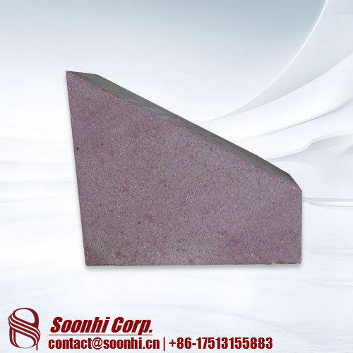 Chrome Corundum Brick - Sintered Corundum & Synthetic Mullite Material, Custom Dimensions, Purple Color | Exceptional Wear Resistance, Superior Thermal Shock Stability, High Fire Resistance, Chemical Stability