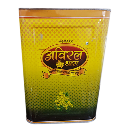 Printed Oil Tin Container