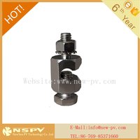 Solar Grounding Clip Solar Panel Earthing Clamps PV Earth Grounding Lugs