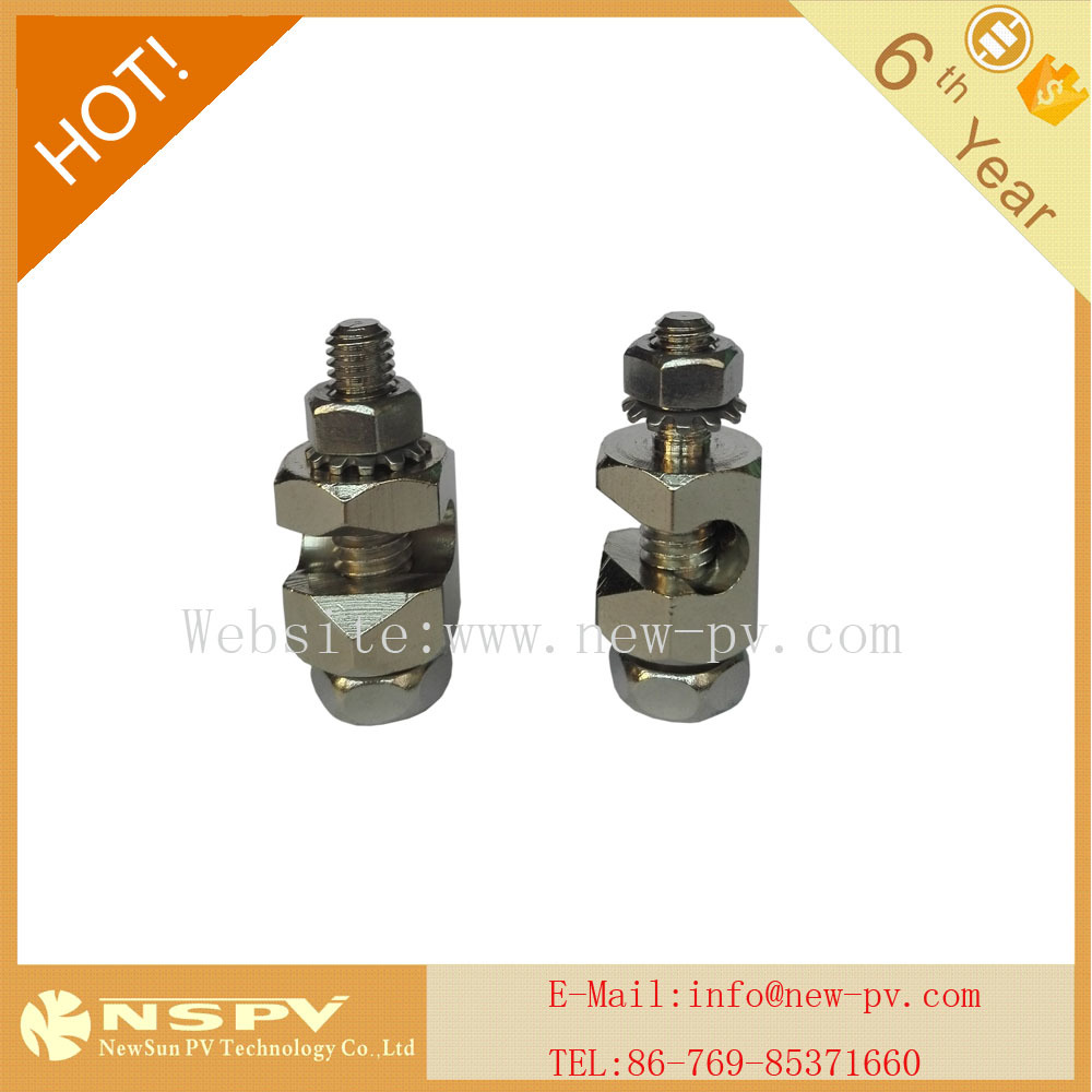 Solar Grounding Clip Solar Panel Earthing Clamps PV Earth Grounding Lugs