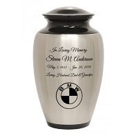 Gorgious BMW Emblem Two Toned Car Urn